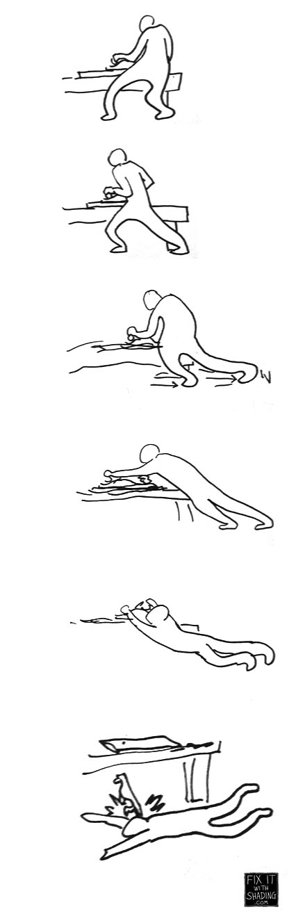 kung fu planing gone wrong