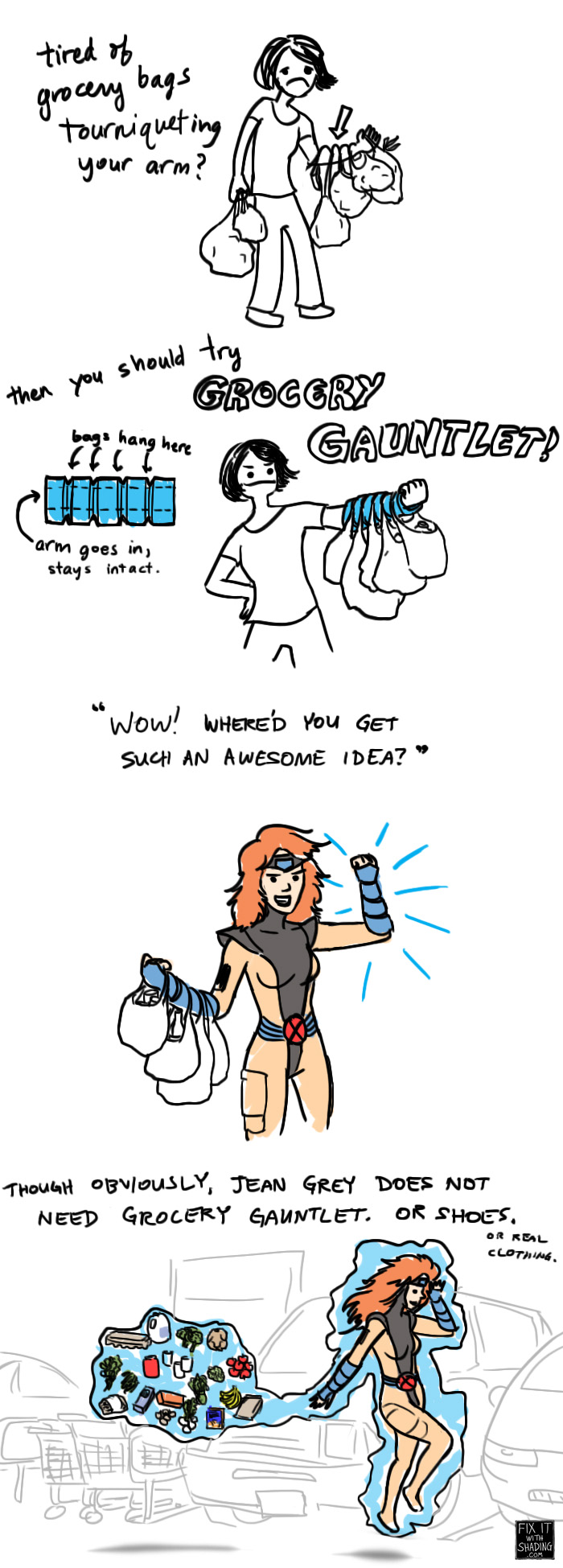 grocery bag tourniquet solution