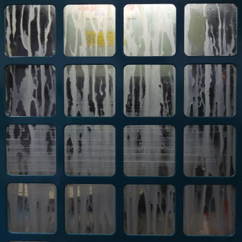 view through cnc door